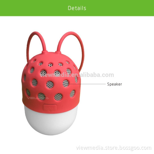 Fashion design gift led light new model Bluetooth speaker Shenzhen